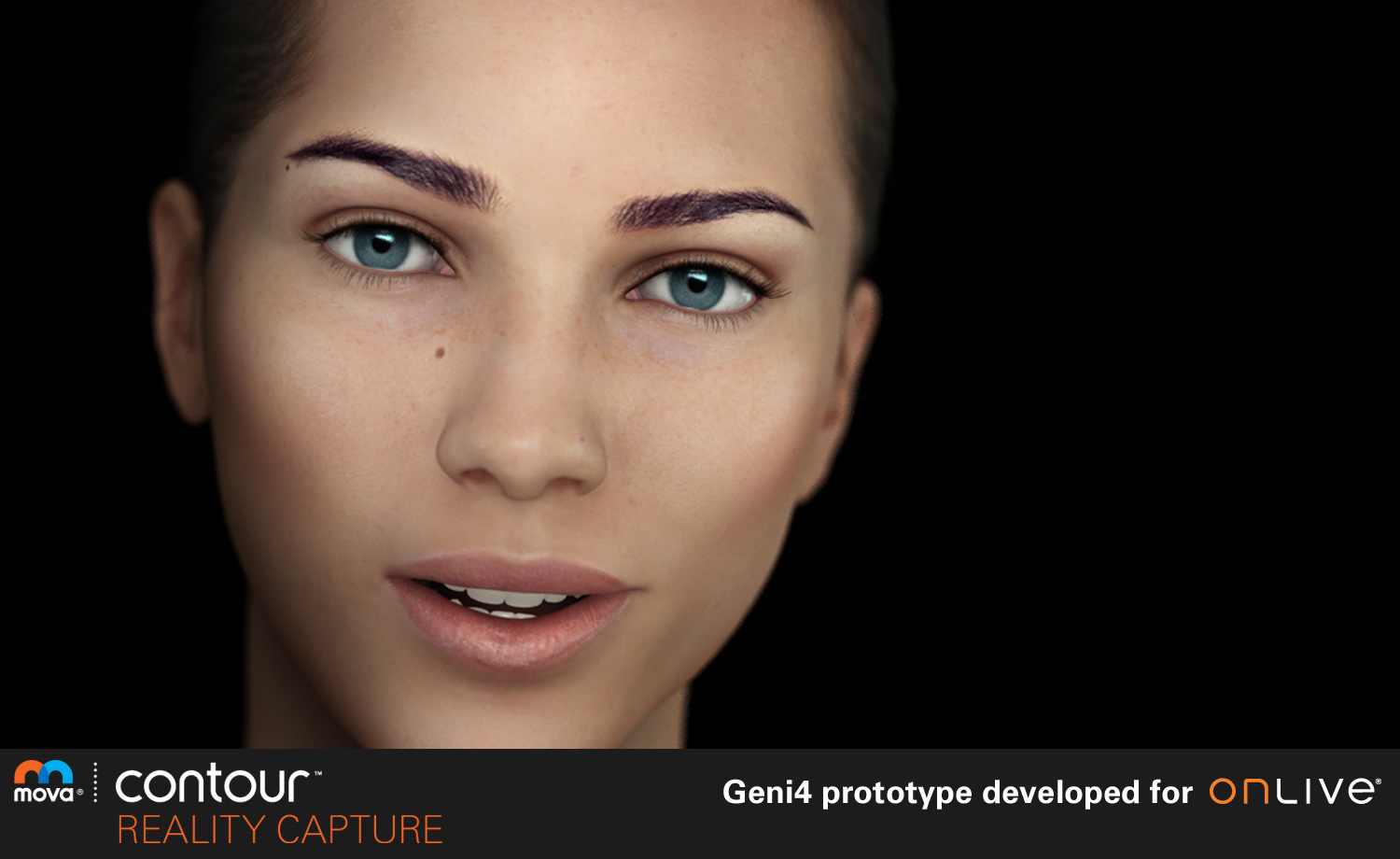 MOVA Contour Geni4 real-time facial topology