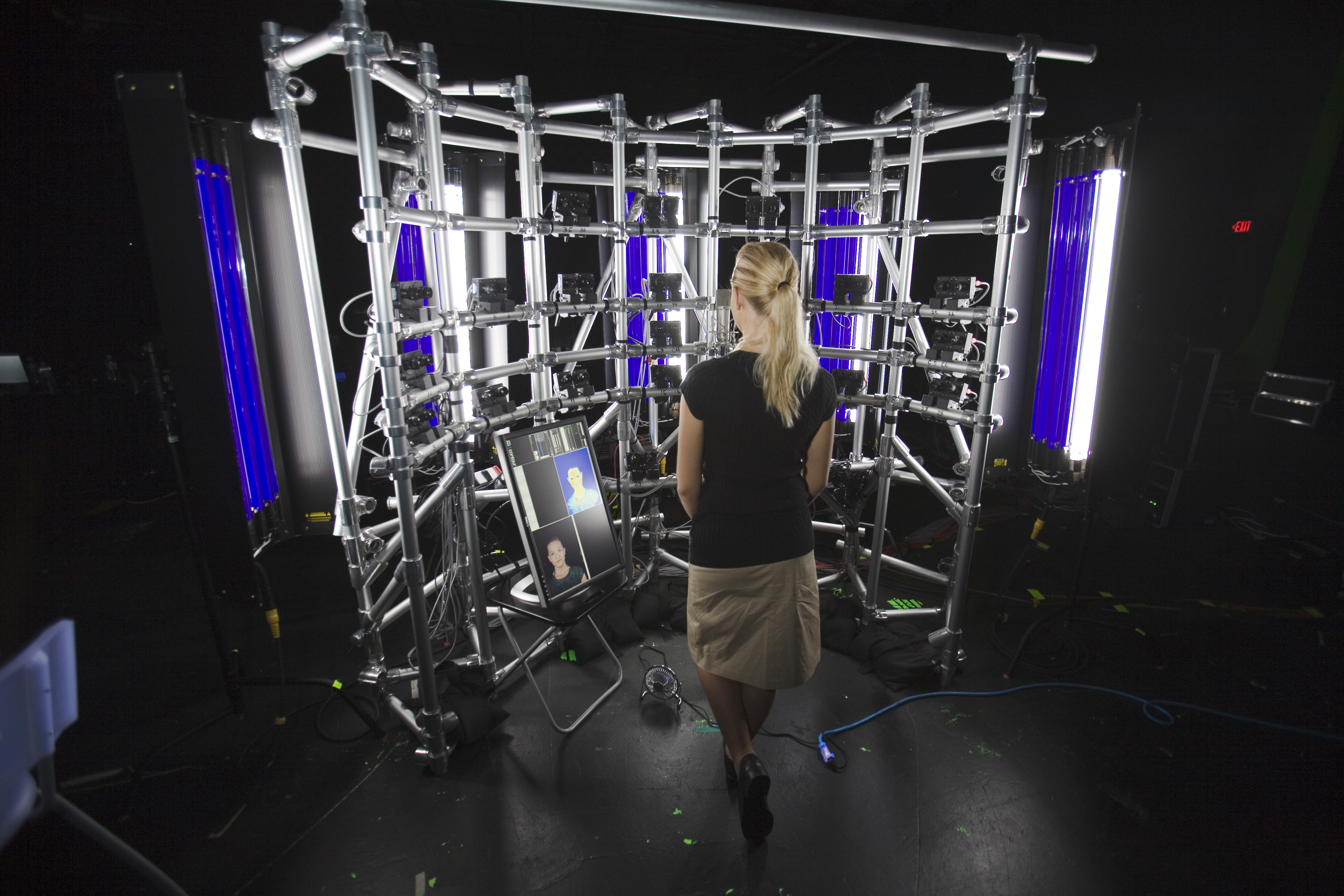MOVA Contour Capture Volume active capture session